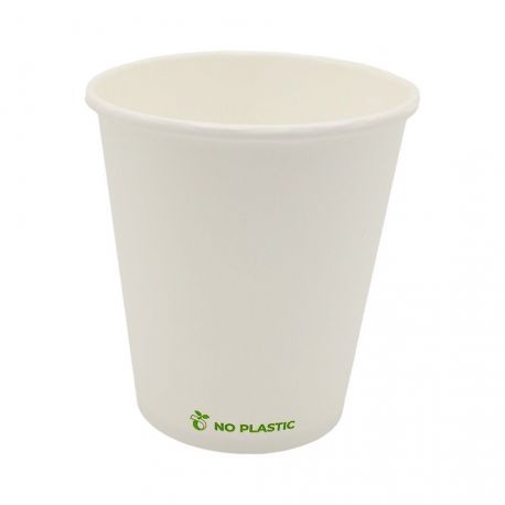 Vasos de papel Water Based Blancos 200ml (7Oz) Ø73mm (1.000 uds)