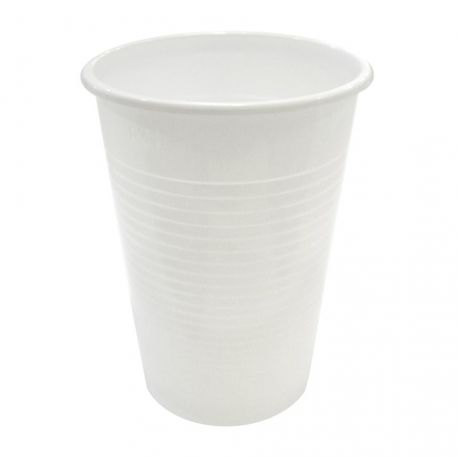 Vasos PP reutilizables Blancos 220ml (3.000 uds)