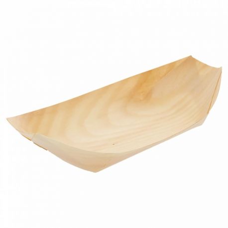 Barquetas de madera 195 x 100 x 25mm (2.000 uds)