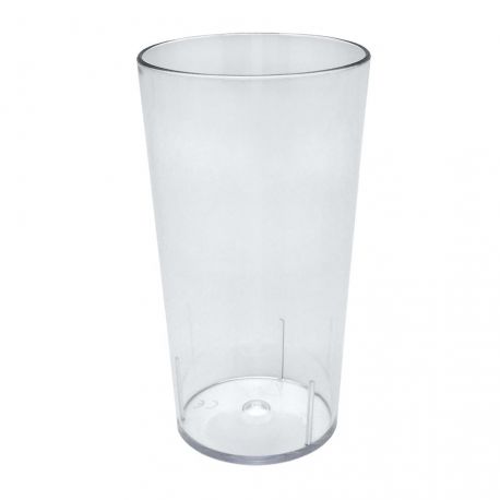 Vasos Agua Largo de Policarbonato Reutilizables 400ml (22 uds)