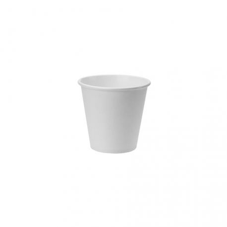 Vasos de papel Blancos Ø 60mm 120ml (4Oz) (1.000 uds)