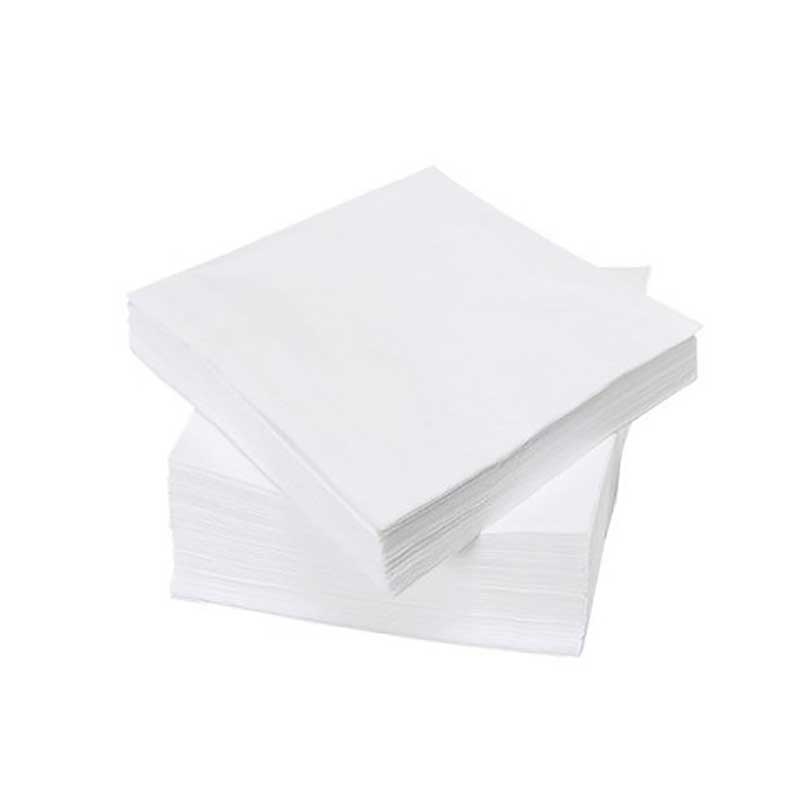 Servilletas  30x30 Blanca Tissue. 1 hoja (3.000 uds)