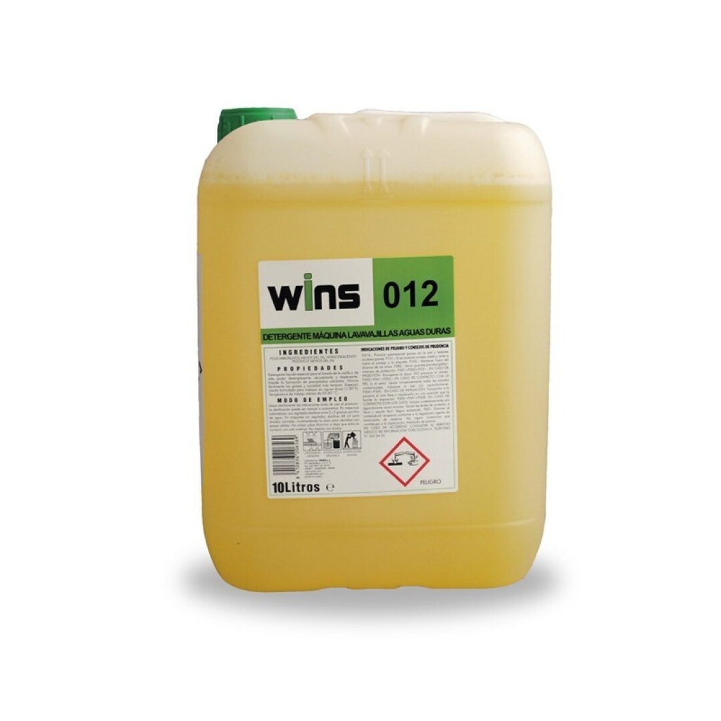 DETERGENTE AUTO AGUAS DURAS 012 10L WINS