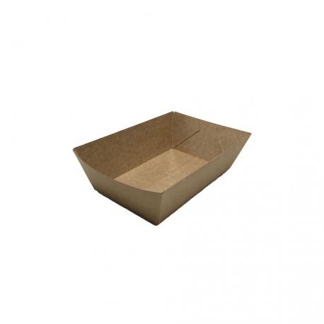 [ERPAMU000195] Barqueta Kraft Antigrasa 75 x 50 x 25mm (1.000 uds)