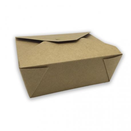 [ERPAMU000084] Caja americana Take-Away Kraft 152 x 120 x 63mm (300 uds)