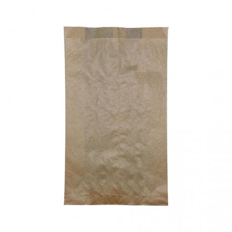 [BOPABO000011] Bolsa kraft de Papel Bollería / Panadería Multiuso 14 + 6 x 25cm (1.000 uds)