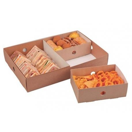 [ERPAMU000048] Bandejas separadoras para cajas de catering 230/210 x 162/142 x 75mm (50 uds)