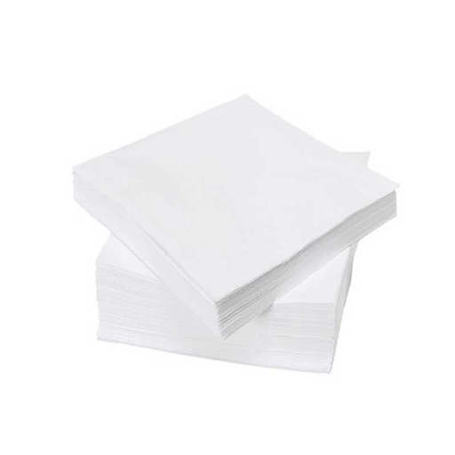 [ST8001] Servilletas  40x40 Blanca Tissue. 2 hoja (2.400 uds)